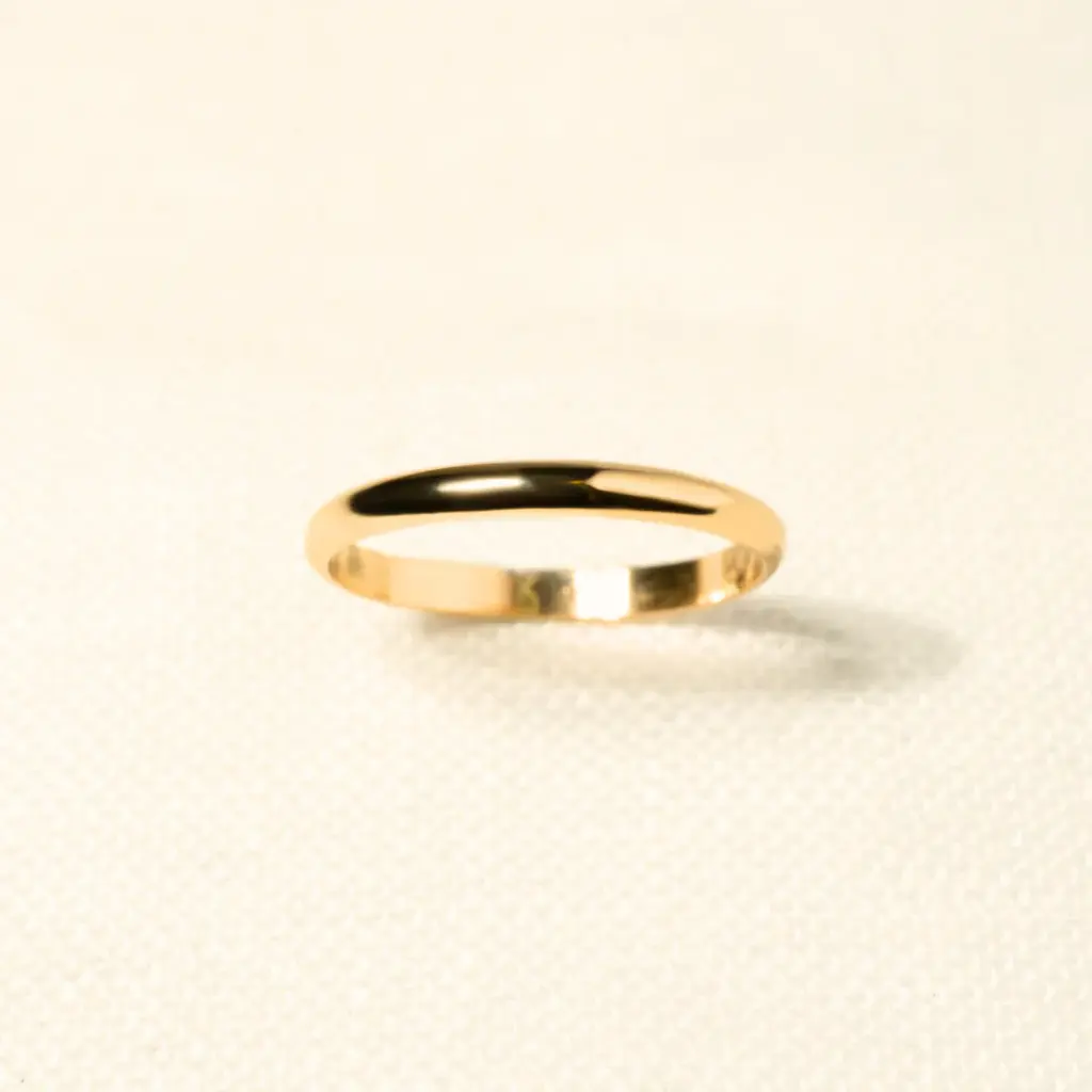 Premium " Classic Stacking Ring " Made with 925 Sterling Silver